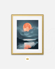 Crimson Moon Lake