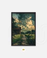 Rustic Railway Path