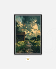 Rustic Railway Path