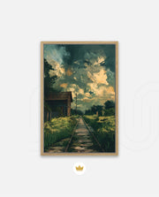 Rustic Railway Path