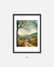 Countryside Autumn Path