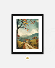 Countryside Autumn Path