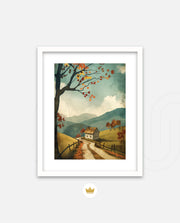 Countryside Autumn Path