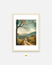 Countryside Autumn Path