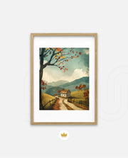 Countryside Autumn Path