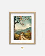 Countryside Autumn Path