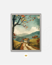 Countryside Autumn Path