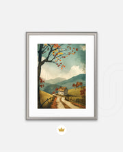 Countryside Autumn Path