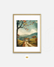 Countryside Autumn Path