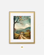 Countryside Autumn Path