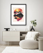 Sunset Circle Landscape