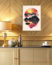 Sunset Circle Landscape