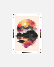 Sunset Circle Landscape