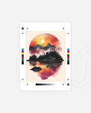 Sunset Circle Landscape