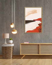 Minimal Coastal Scene