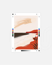 Minimal Coastal Scene