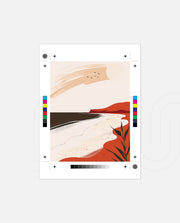 Minimal Coastal Scene
