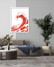 Crimson Wave Flow
