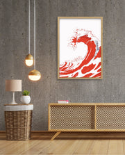 Crimson Wave Flow
