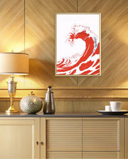 Crimson Wave Flow