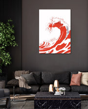 Crimson Wave Flow