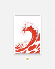 Crimson Wave Flow
