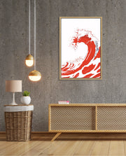 Crimson Wave Flow