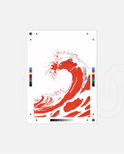 Crimson Wave Flow