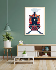 Vintage Train Front
