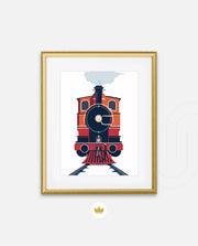 Vintage Train Front