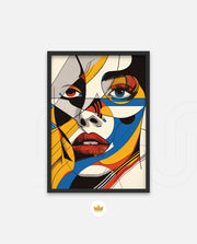 Cubist Face Expression