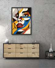 Cubist Face Expression
