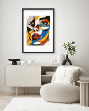 Cubist Face Expression