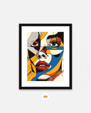 Cubist Face Expression