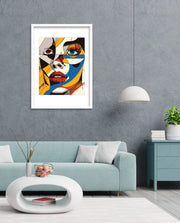Cubist Face Expression