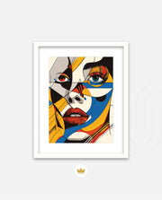 Cubist Face Expression