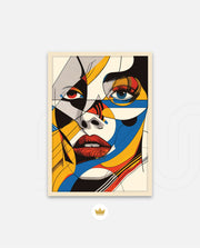 Cubist Face Expression