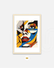 Cubist Face Expression