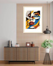 Cubist Face Expression