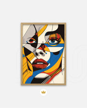 Cubist Face Expression