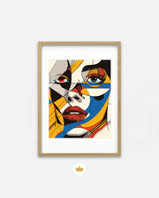 Cubist Face Expression