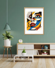Cubist Face Expression
