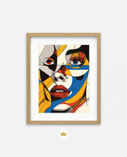 Cubist Face Expression