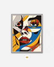 Cubist Face Expression