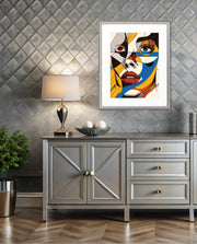Cubist Face Expression