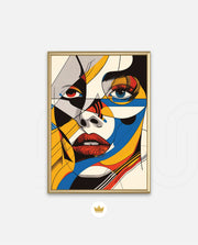 Cubist Face Expression