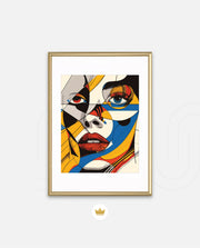 Cubist Face Expression