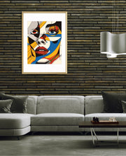 Cubist Face Expression