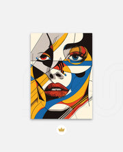 Cubist Face Expression
