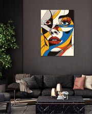 Cubist Face Expression